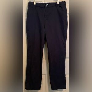 Lee All Day Pant Cotton Slacks Navy Blue